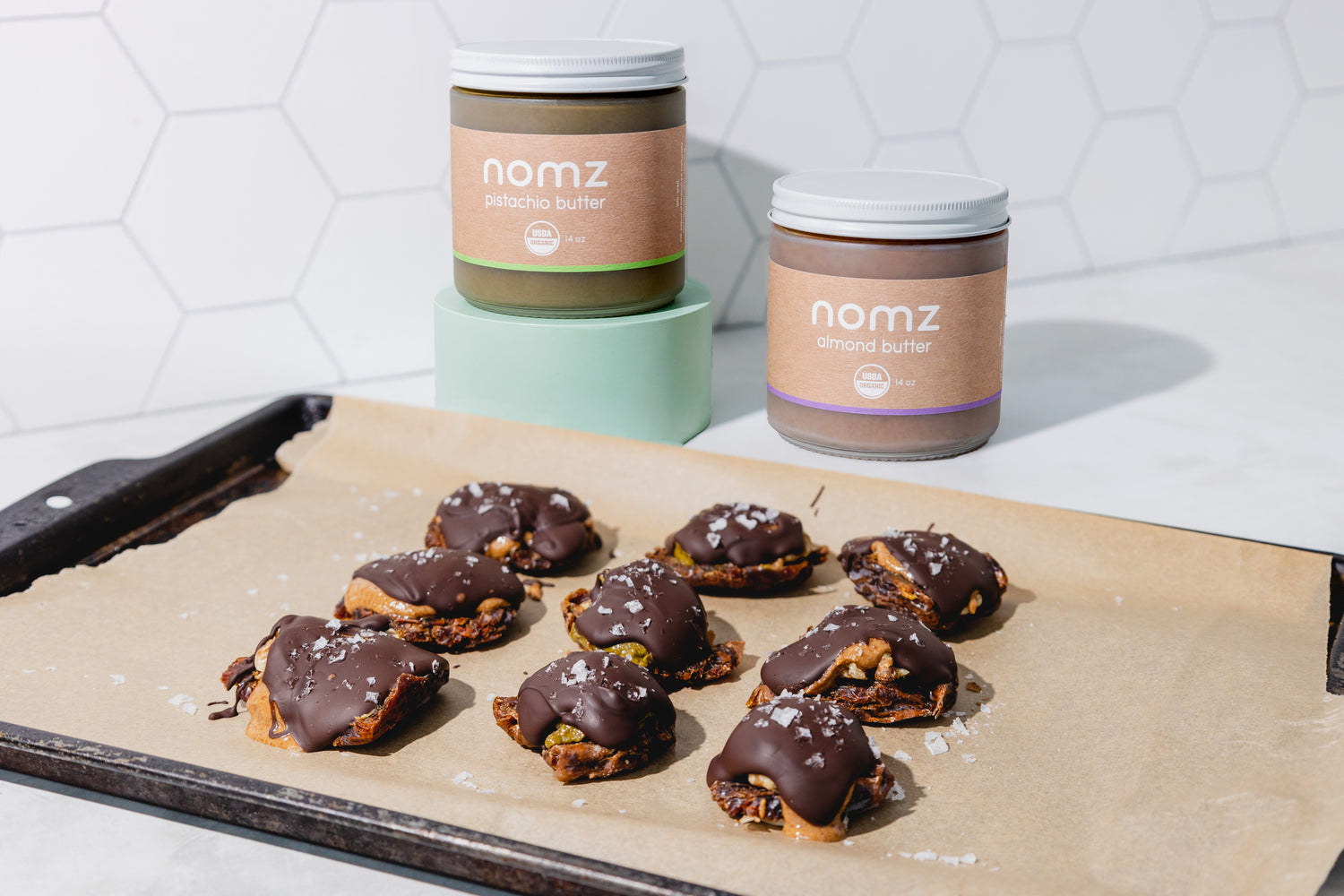 Healthy Chocolate Turtles