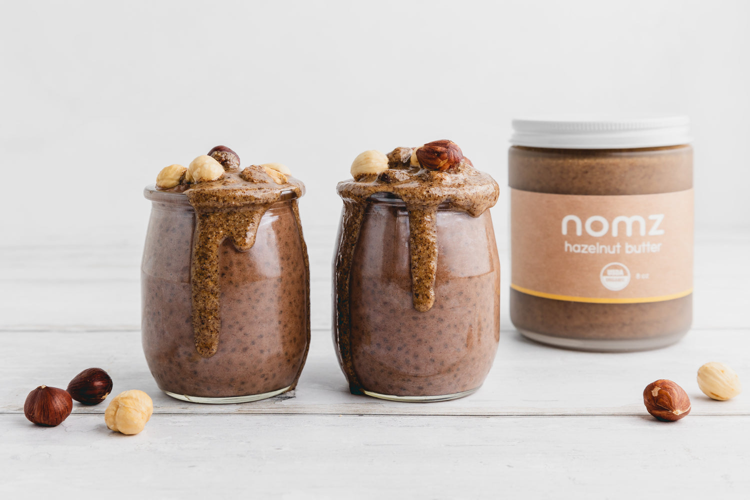 Hazelnut Chocolate Chia Pudding