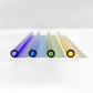 glass straw set