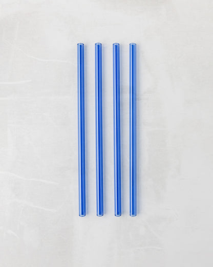 glass straw set