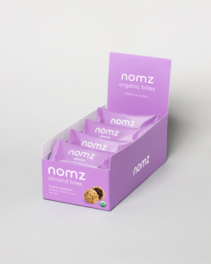 organic almond bites